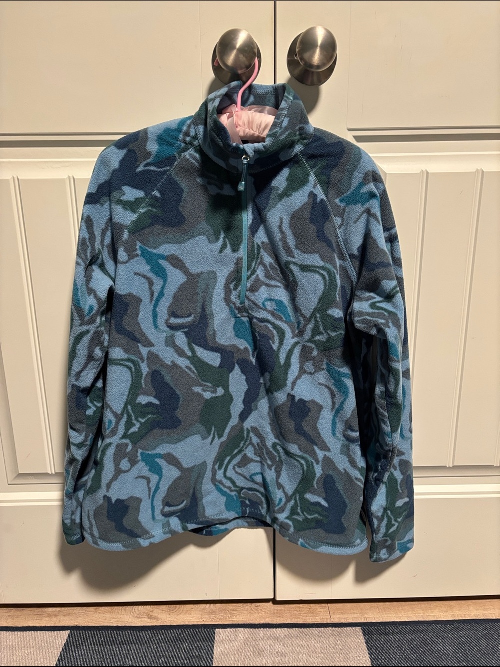 Eddie Bauer microfleece quarter zip